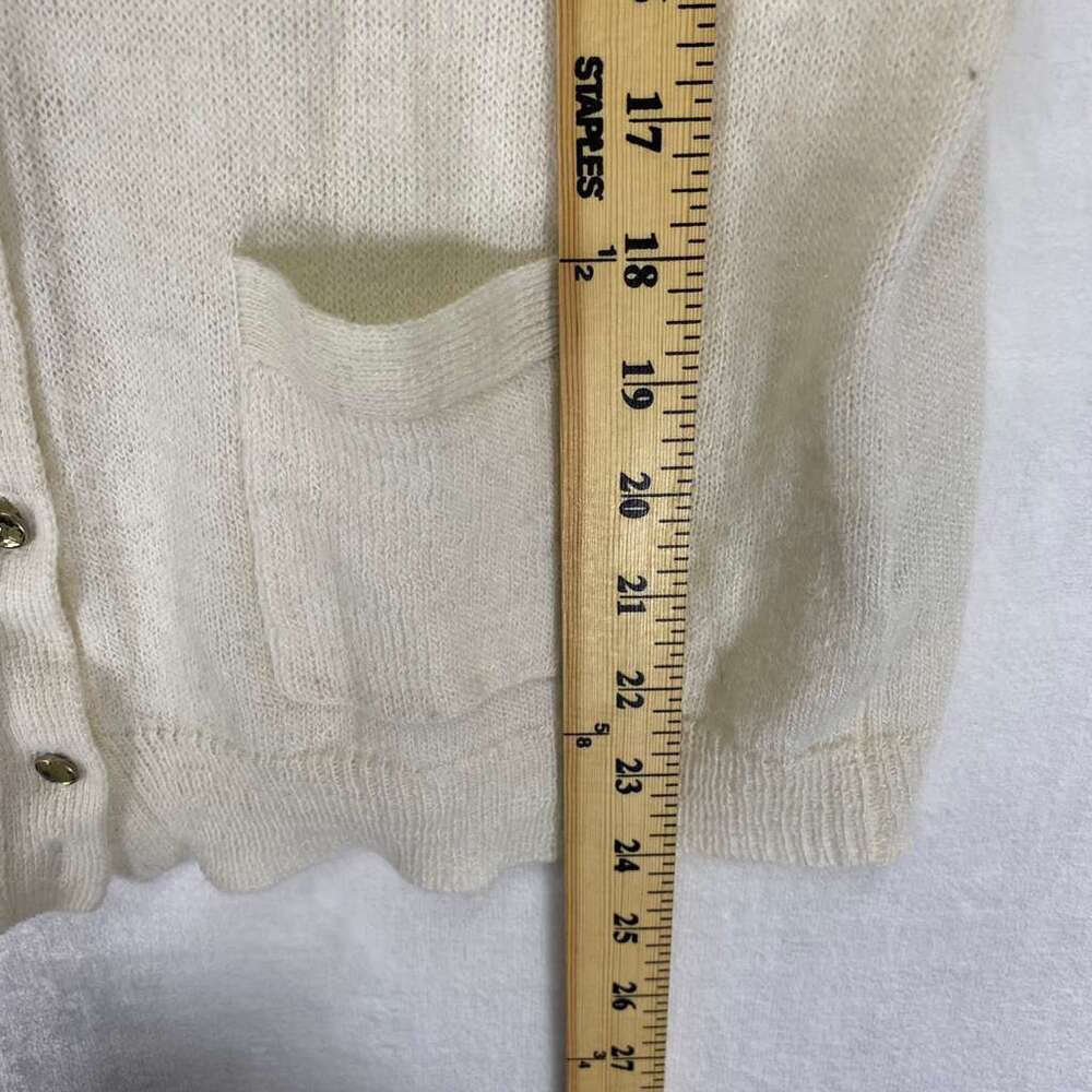 J. Crew Women´s Cardigan Sweater Italian-spun Alpaca Merino wool Blend Sz XL - Picture 9 of 9